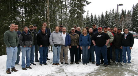 The fifteenth Kenai River Guide Academy ® was held Februray 16 - 20, 2009, with 24 experienced and new guides graduating from the program. 